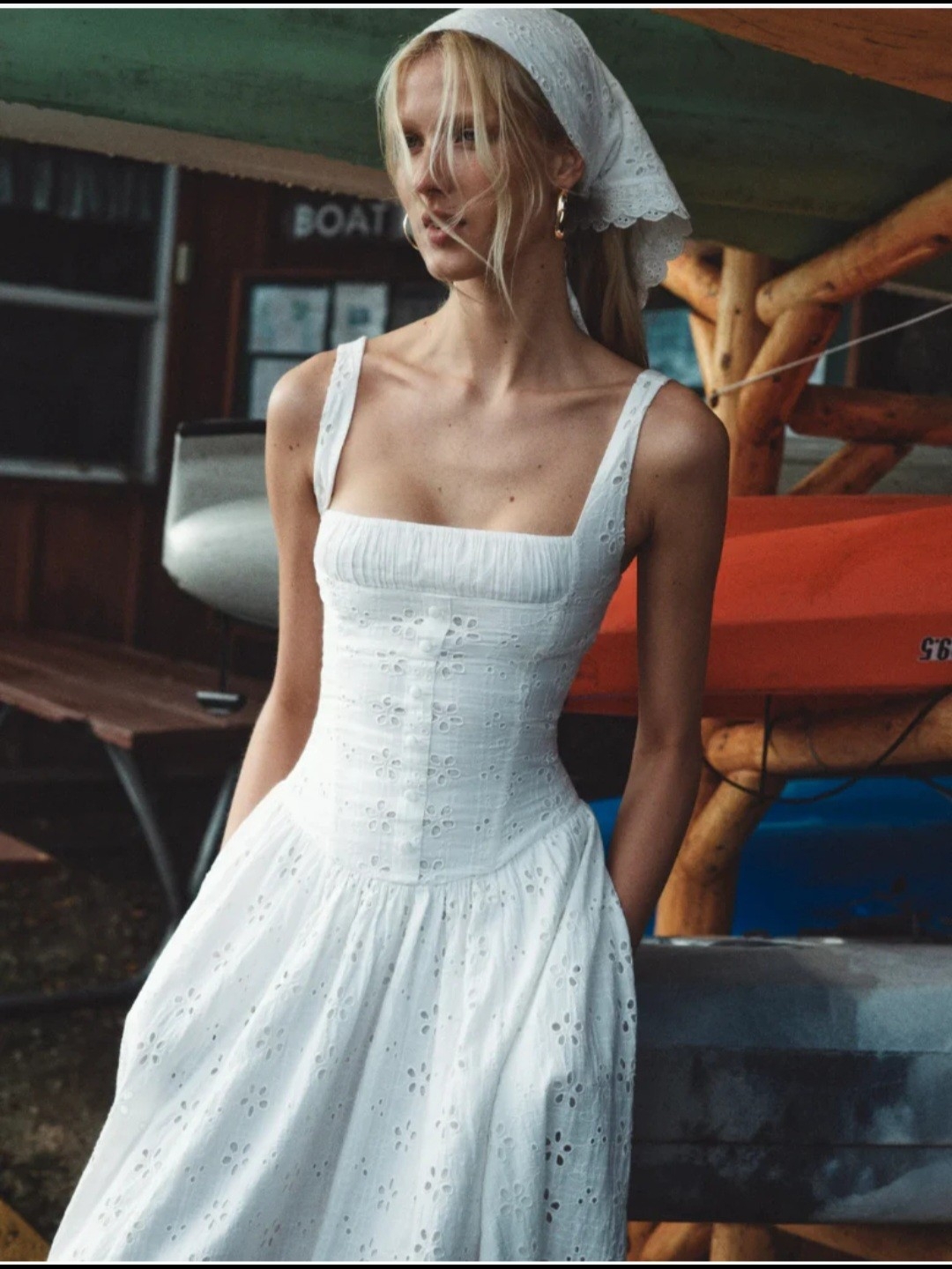 For Love And Lemons Dreamy Daisy Midi Dress